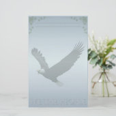 Bald Eagle Custom Stationery Briefpapier (Staand voorkant)