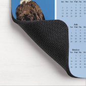 Bald Eagle: Customize full year 2026 calendar Muismat (Hoek)