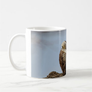 Bald Eagle (de vogel die de vogel geeft) Koffiemok