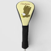 Bald Eagle Design Golfheadcover (Voorkant)