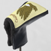 Bald Eagle Design Golfheadcover (3/4 voorkant)