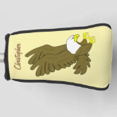Bald Eagle Design Golfheadcover (Voorkant)
