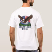 Bald Eagle Design T-shirt (Achterkant)