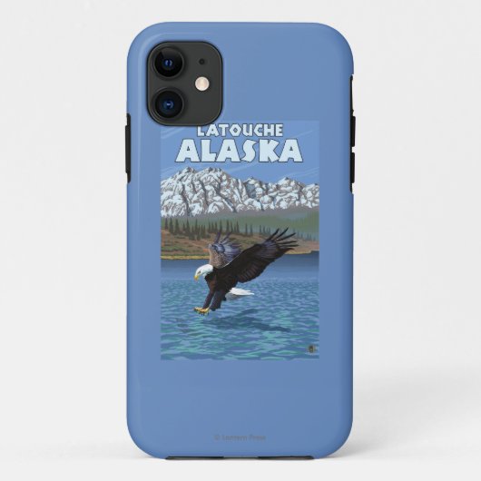 Bald Eagle Diving - Latouche, Alaska Case-Mate iPhone Case (Achterkant)