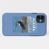 Bald Eagle Diving - Latouche, Alaska Case-Mate iPhone Case (Achterkant (horizontaal))