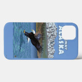 Bald Eagle Diving - Skagway, Alaska Case-Mate iPhone Case (Achterkant (horizontaal))