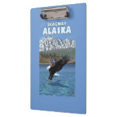 Bald Eagle Diving - Skagway, Alaska Klembord (Links)