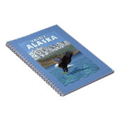 Bald Eagle Diving - Valdez, Alaska Notitieboek (Rechterzijde)