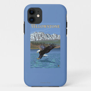 Bald Eagle Diving - West Yellowstone, MT Case-Mate iPhone Case