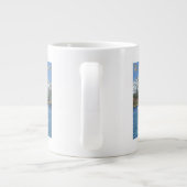 Bald Eagle Diving - West Yellowstone, MT Grote Koffiekop (Achterkant)