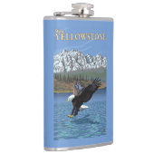 Bald Eagle Diving - West Yellowstone, MT Heupfles (Rechts)
