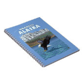 Bald Eagle Diving - Wrangell, Alaska Notitieboek (Rechterzijde)