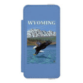 Bald Eagle Diving - Wyoming Incipio iPhone Portemonnee Hoesje (Voorkant Agenda)