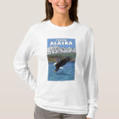 Bald Eagle Diving - Yukon, Alaska T-shirt (Voorkant)