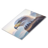 Bald Eagle Double Exposure Dierlijke Natuur Wilder Notitieblok (Schuin)