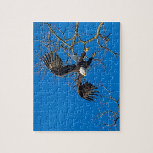 Bald Eagle Drop Legpuzzel (Verticaal)
