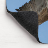 Bald Eagle duikt naar het water Muismat (Hoek)