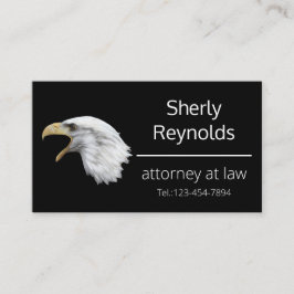 Bald Eagle elegant aanpasbaar Visitekaartje