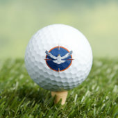 Bald Eagle-embleem Golfballen (Insitu Shirt)