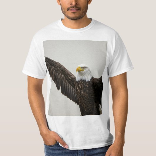 Bald Eagle-embleem T-shirt (Voorkant)