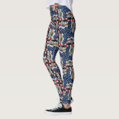 Bald Eagle en American Flag Patriotic Leggings (Links)