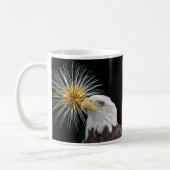 Bald Eagle en Fireworks Koffiemok (Links)