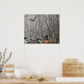 Bald Eagle Encounter Poster (Keuken)