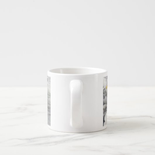 Bald Eagle espresso mok (Achterkant)