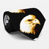 Bald Eagle Eye Necktie Stropdas (Opgerold)