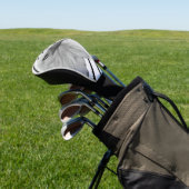 Bald Eagle Face Oil Paint, Golfheadcover (Insitu)