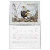 Bald Eagle Familie van Vier Kalender (Feb 2026)