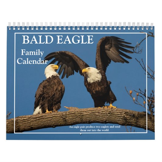 Bald Eagle Family Agenda Kalender (Hoes)
