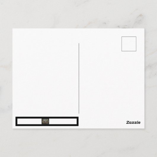 Bald Eagle Family Portret Briefkaart (Achterkant)