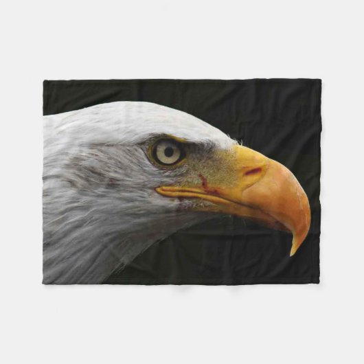 Bald Eagle fbcnm Fleece Deken (Voorkant (Horizontaal))