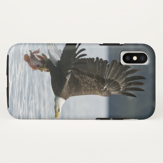 Bald Eagle Fish Retrieval Case-Mate iPhone Case (Achterkant (horizontaal))