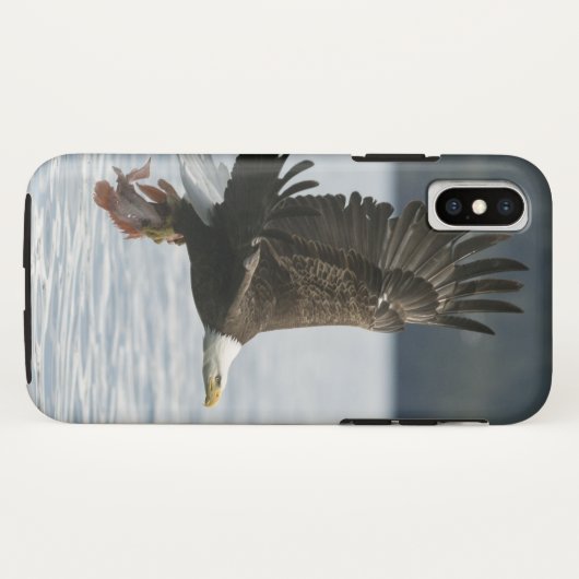 Bald Eagle Fish Retrieval Case-Mate iPhone Case (Achterkant (horizontaal))