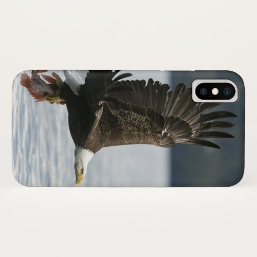 Bald Eagle Fish Retrieval Case-Mate iPhone Case (Achterkant (horizontaal))