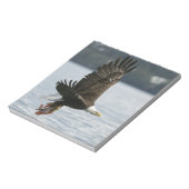 Bald Eagle Fish Retrieval Notitieblok (Linkerzijde)