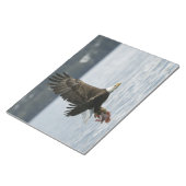 Bald Eagle Fish Retrieval Notitieblok (Schuin)