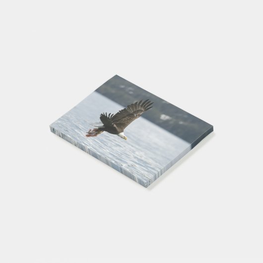 Bald Eagle Fish Retrieval Post-it® Notes (Schuin)