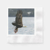 Bald Eagle Fish Retrieval Servet (Voorkant)