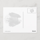 Bald Eagle Flash Briefkaart (Achterkant)
