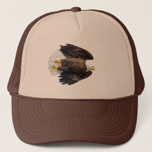 Bald Eagle Flash Trucker Pet (Voorkant)
