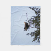 Bald Eagle Fleece Deken (Voorkant)