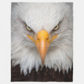 Bald Eagle Fleece Deken (Voorkant)