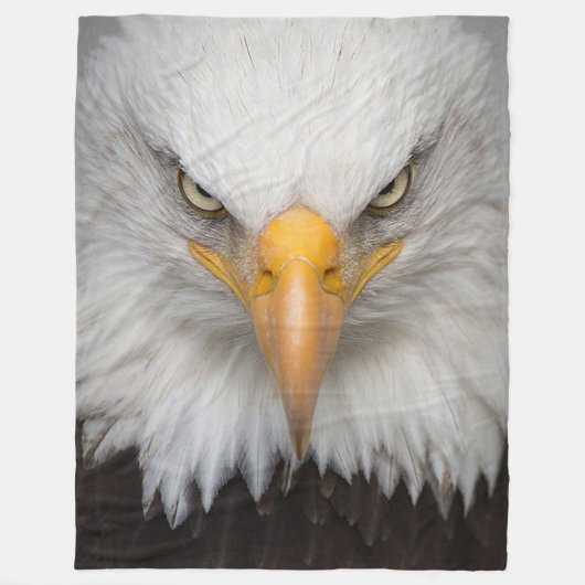 Bald Eagle Fleece Deken (Voorkant)