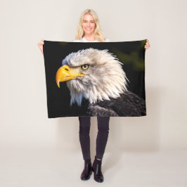 Bald Eagle Fleece Deken