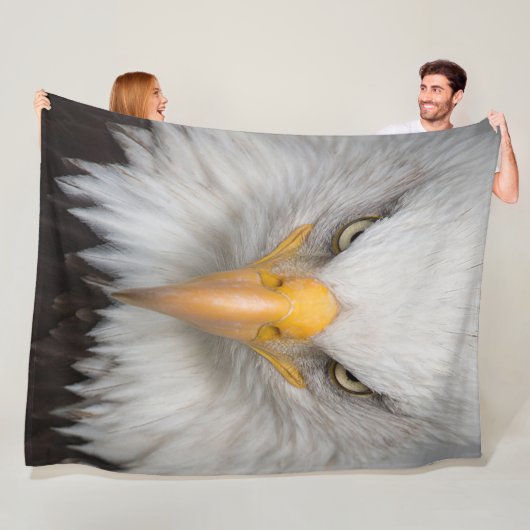 Bald Eagle Fleece Deken (In situ)