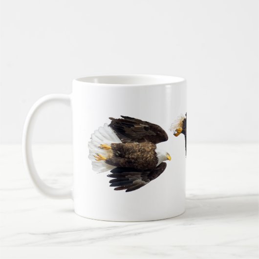 Bald Eagle Flight Koffiemok (Links)