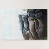 Bald Eagle Flight Rocks Legpuzzel (Horizontaal)